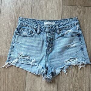Hidden Light Blue Jean Shorts